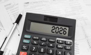 2026 IHT changes- calculator with 2026 on it