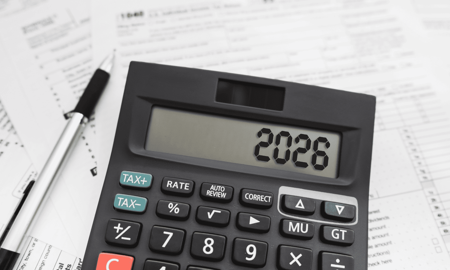 2026 IHT changes- calculator with 2026 on it